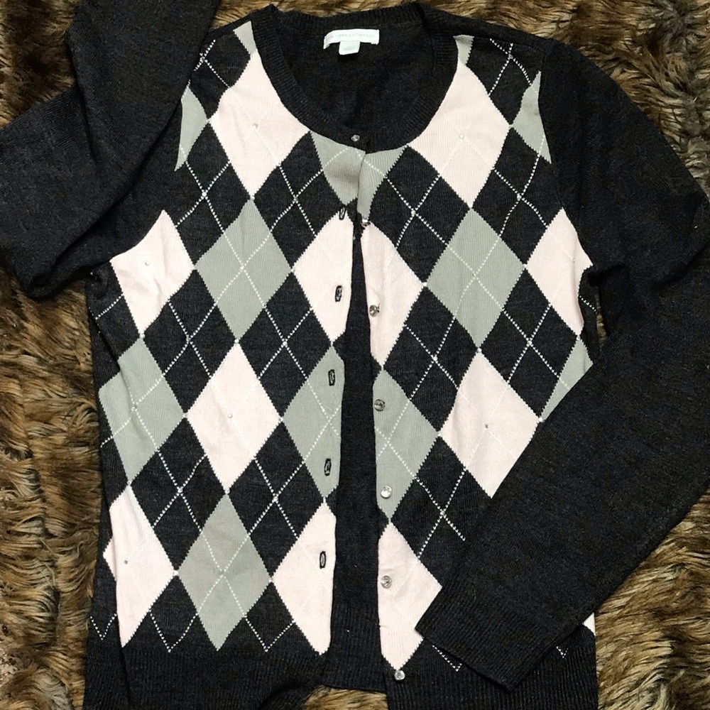 New York and Company argyle sweater